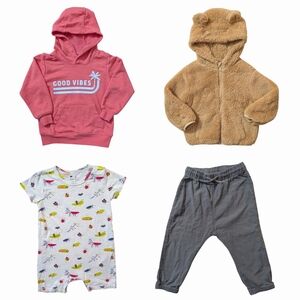 24M–2T Toddler Outfit Bundle | Monica + Andy, Carter’s, Old Navy, H&M